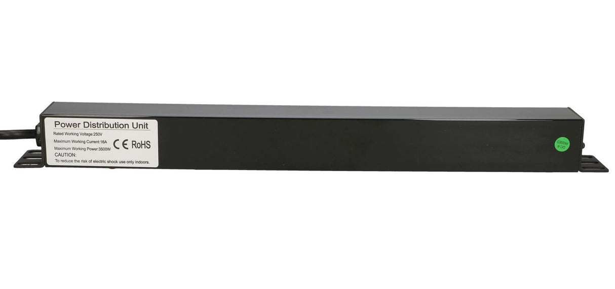 EAN 5903148912967 - Extralink 19\" 1U 7 SOCKET EU TYPE POWER PDU WITH SWITCH PDU 7-EU Regleta eléctrica imagen 4