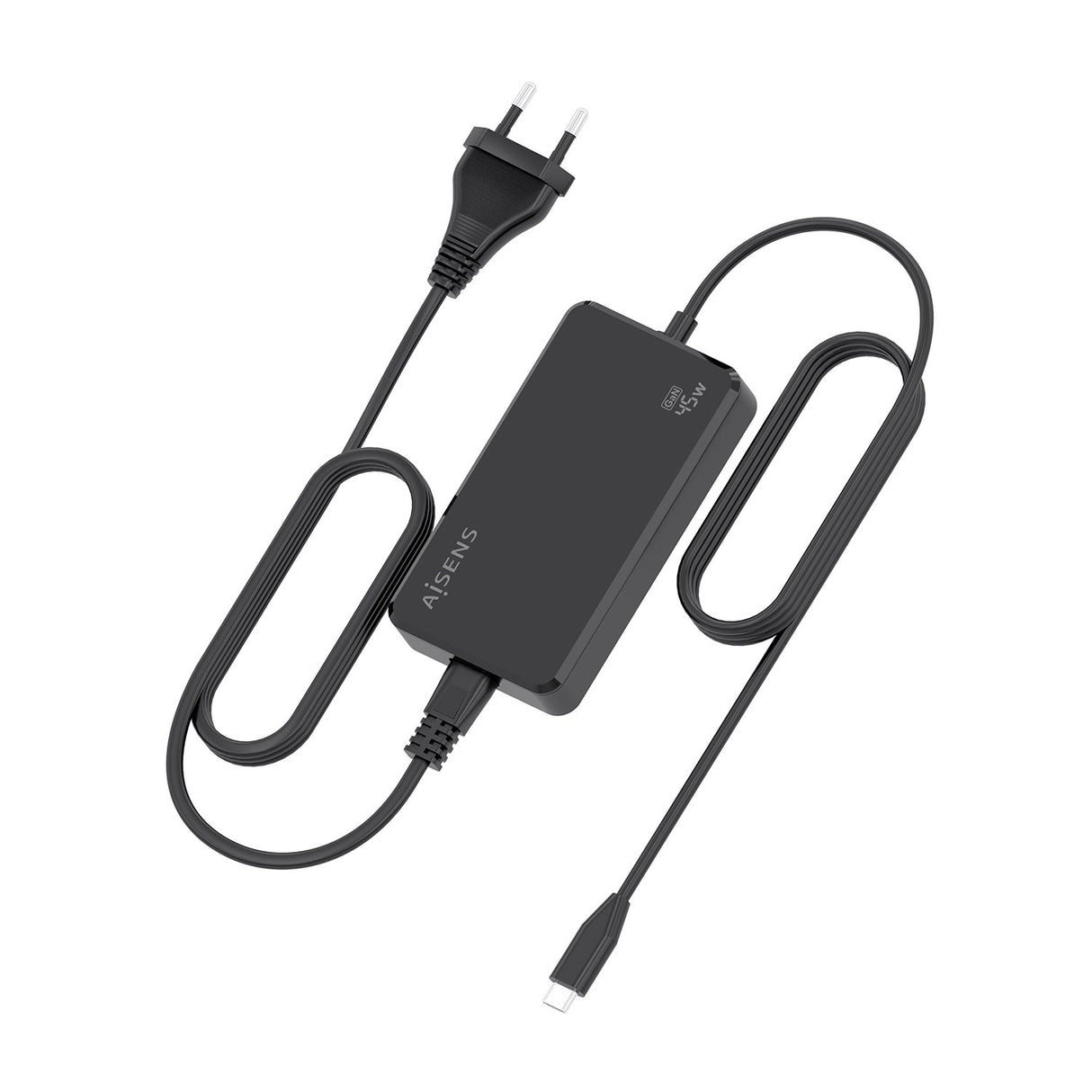 EAN 8435739903841 - AISENS ASCH-1PD45D067-BK adaptador e inversor de corriente Interior imagen 3