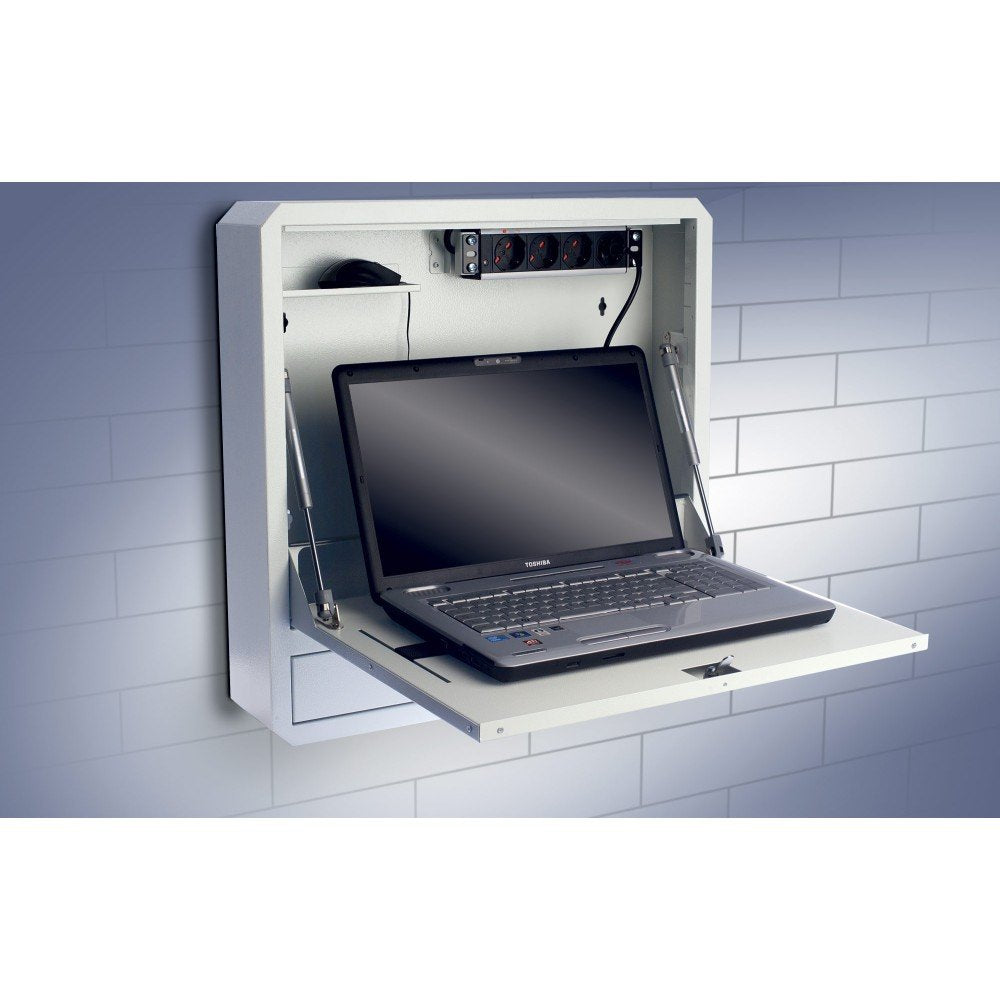 Techly Security Box For Notebooks And Lims Accessories Blanco Ral9016