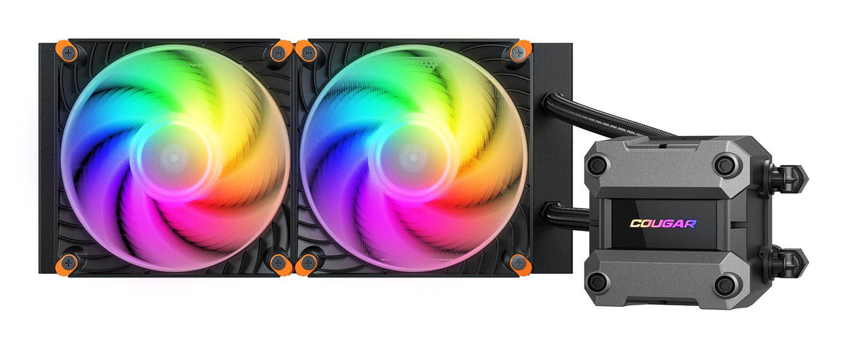 Cougar Cpu Refrigeracion Liquida Poseidon Ultra 240, Argb, Negro