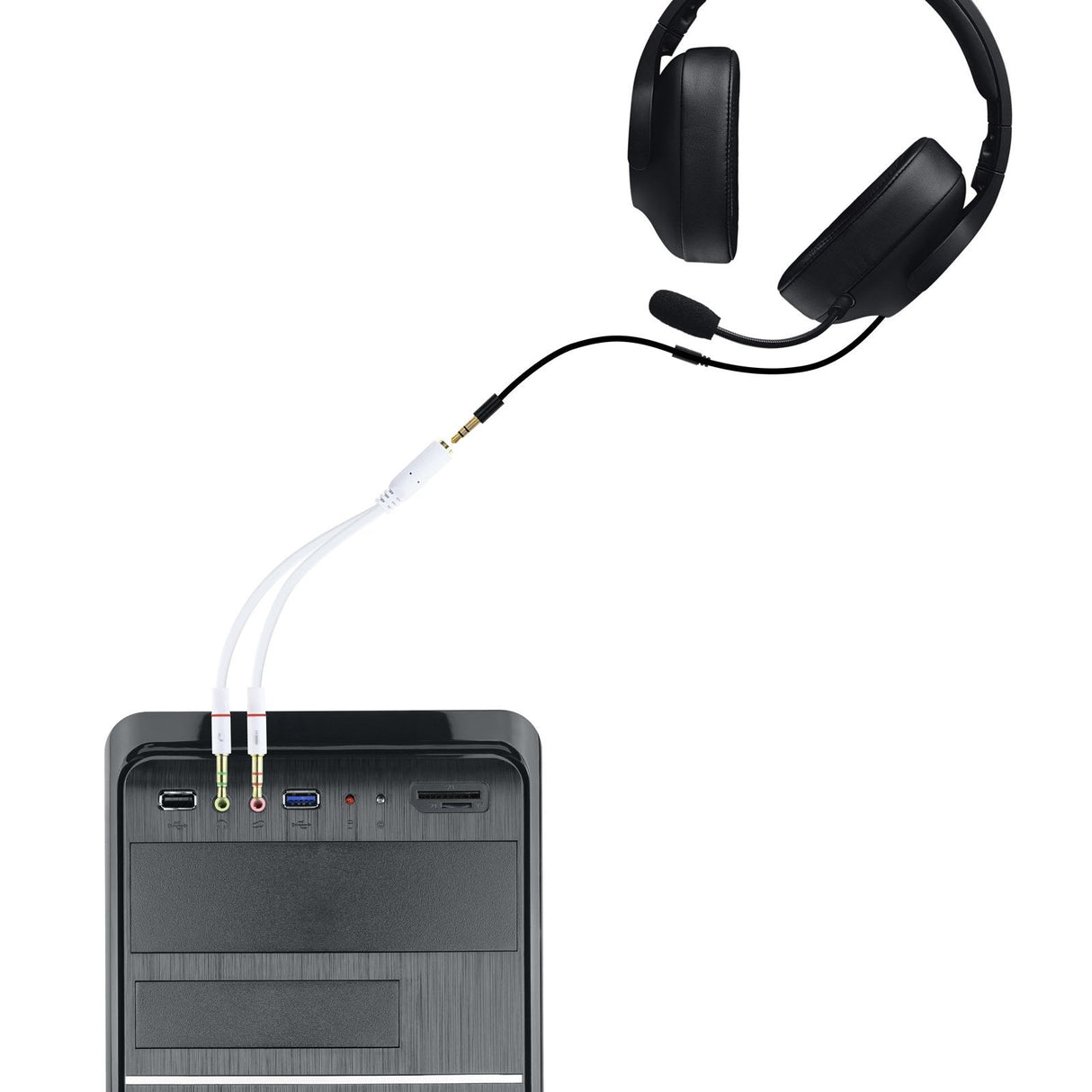 EAN 8433281009875 - Nanocable 10.24.1203 cable de audio 0,2 m 2 x 3.5mm 3,5mm imagen 5