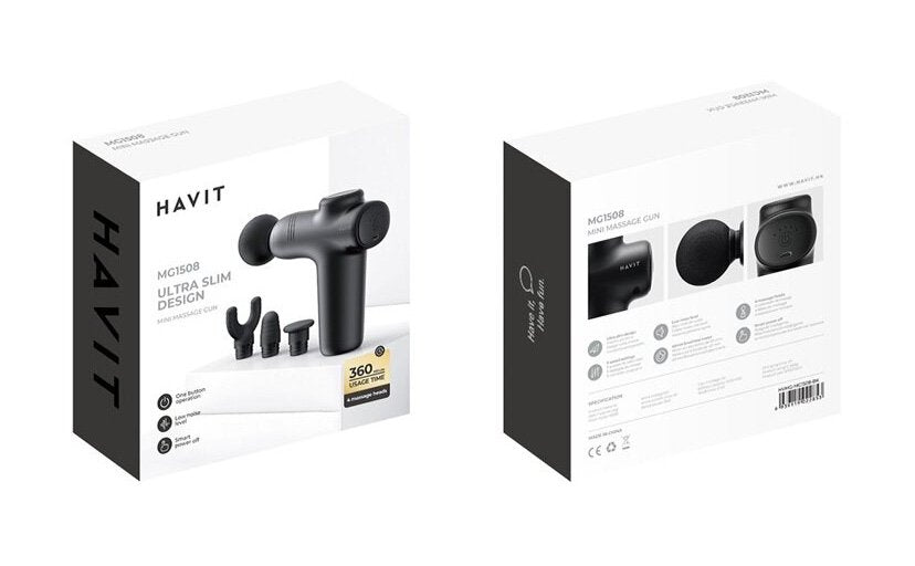 Masazer Reczny Pistoletowy Havit Mg1508