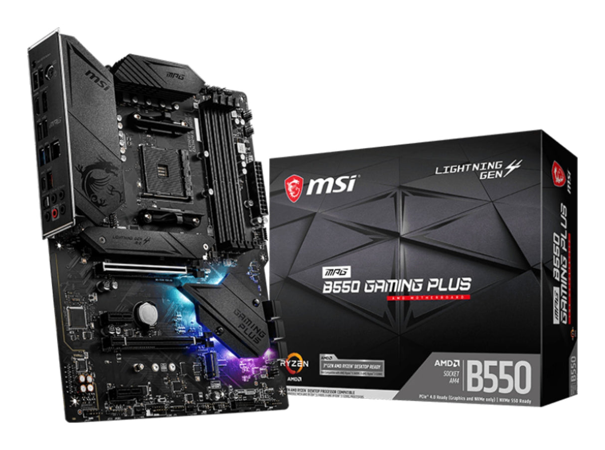 Placa Base Msi Mpg B550 Gaming Plus 7c56-003r Am4 Ddr4 Retail
