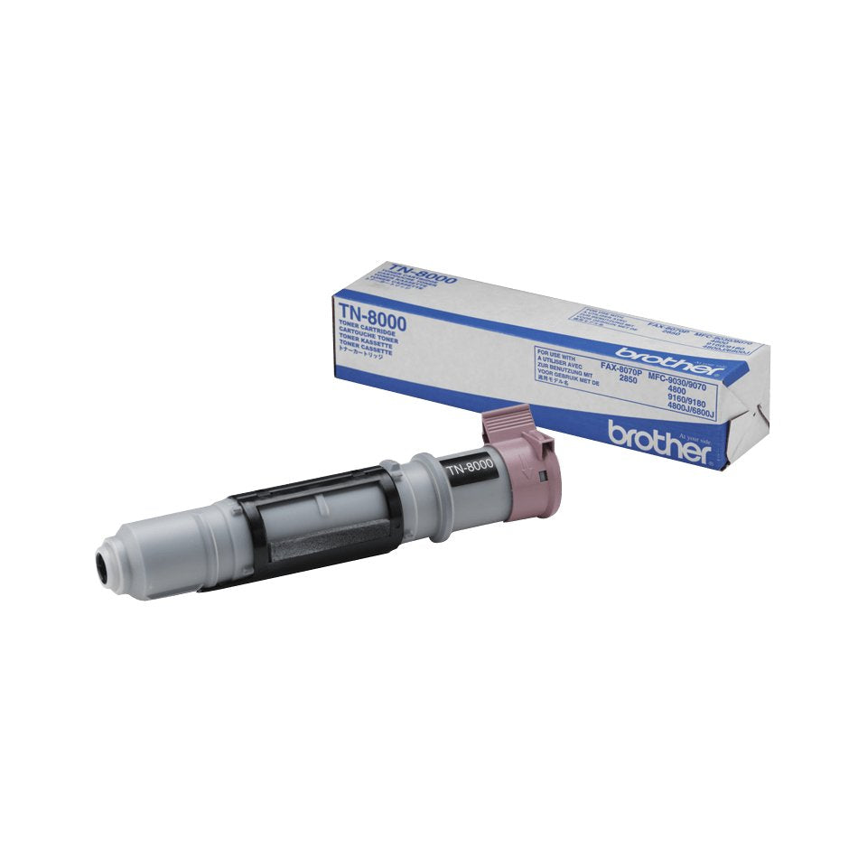 Toner Original Brother Tn8000 Negro Para Brother Mfc-4800, Mfc-9030, Mfc-9070, Mfc-9160, Mfc-9180, Fax-2850, 8070p