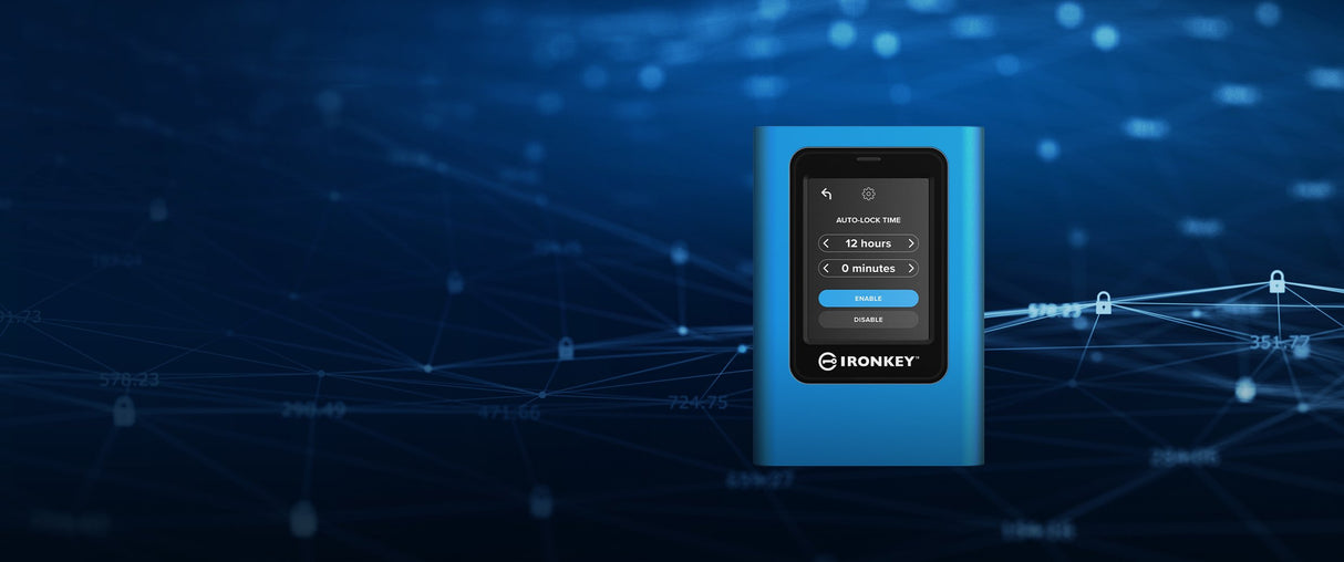 EAN 740617341416 - Kingston Technology IronKey Vault Privacy 80 3,84 TB USB Tipo C 3.2 Gen 1 (3.1 Gen 1) Azul imagen 16