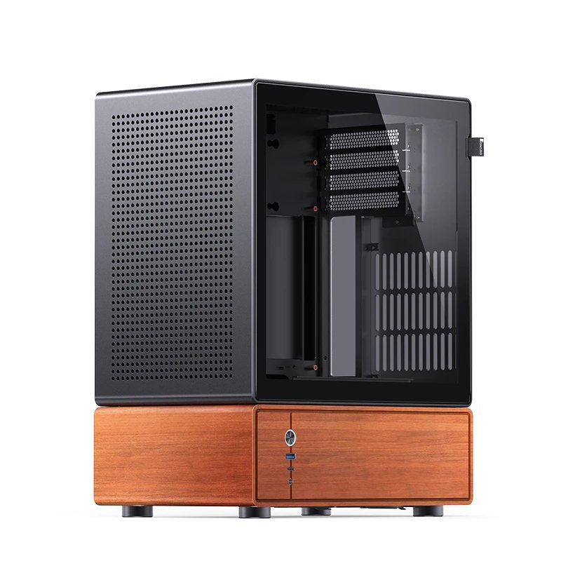 Jonsbo T7 Pc-Gehäuse, Midi-Tower, Matx, Tempered Glass - Schwarz