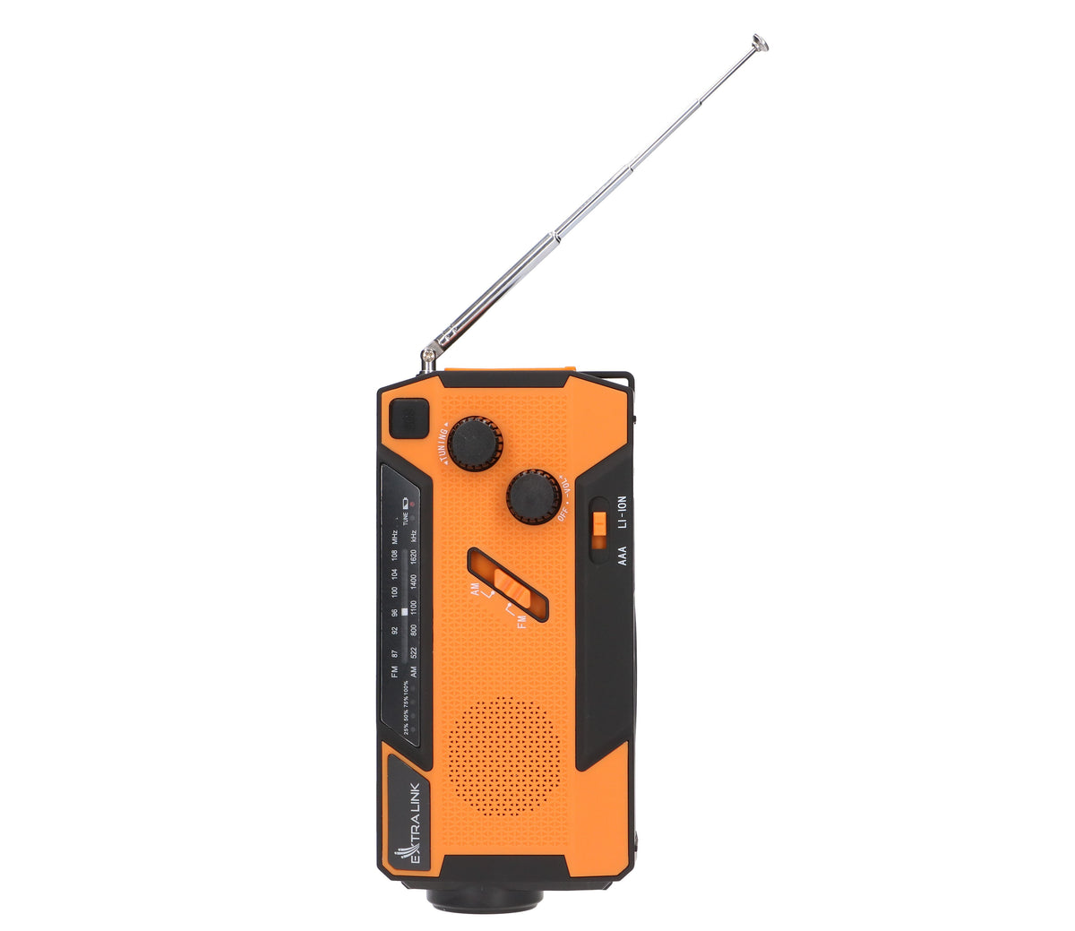 EAN 5904960293746 - Extralink RADIO AWARYJNE SOLARNE Z KORBKA DYNAMO POWERBANK 4000MAH Z LATARKA SOS SR-4000 Portátil Analógi imagen 5