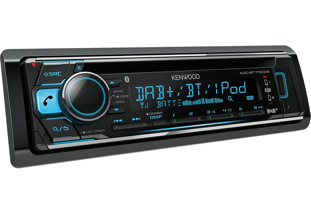 EAN 19048219077 - Kenwood Electronics KDC-BT710DAB receptor multimedia para coche Negro Bluetooth imagen 2