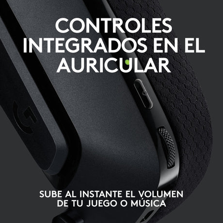 EAN 5099206094772 - Logitech G 981-000972 auricular y casco Auriculares Inalámbrico Diadema Juego Negro imagen 10