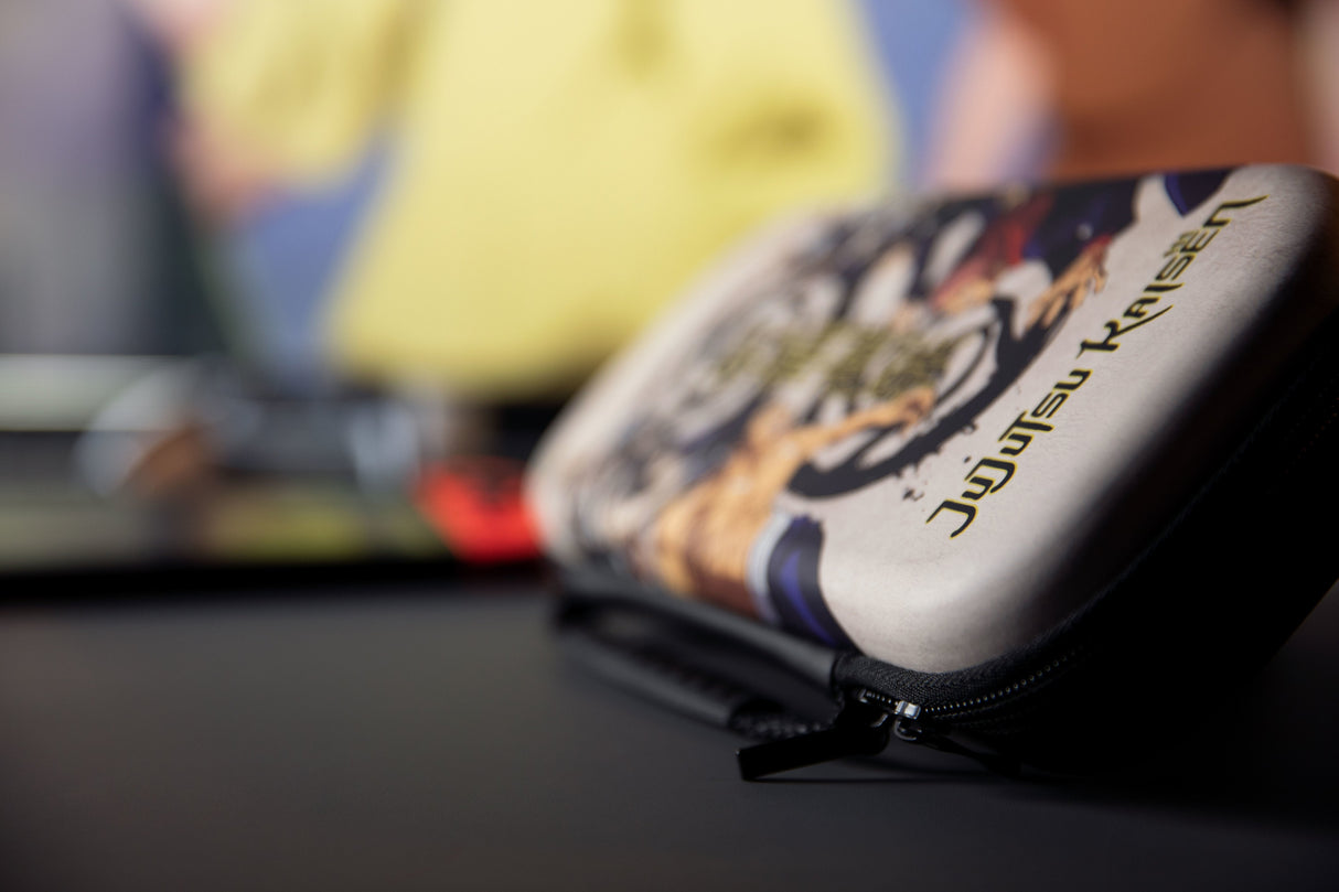 Funda Konix Switch Jujutsu Kaisen Compatible Con Switch Y Version Lite Red Para Amacenaje Color Blanco