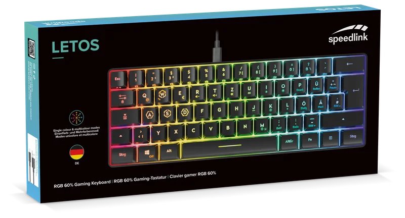 EAN 4027301781809 - SPEEDLINK SL-670014-BK teclado Juego RF inalámbrica + USB QWERTZ Alemán Negro imagen 10