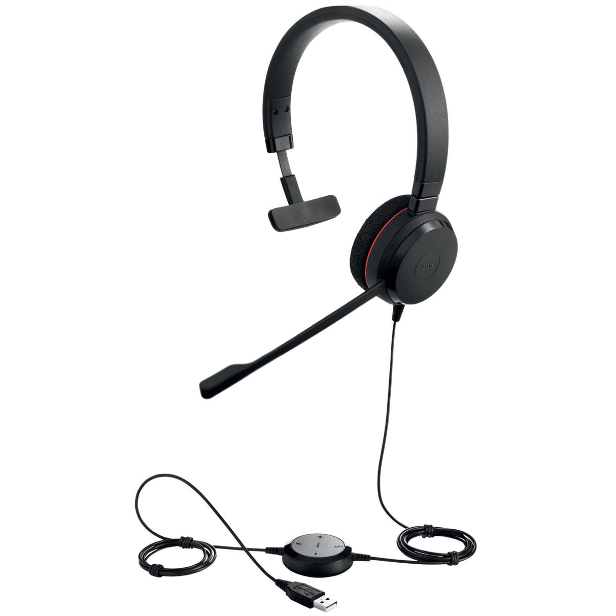 EAN 0706487014980 - Jabra Evolve 20 Auriculares Alámbrico Diadema Oficina/Centro de llamadas USB tipo A Negro imagen 2