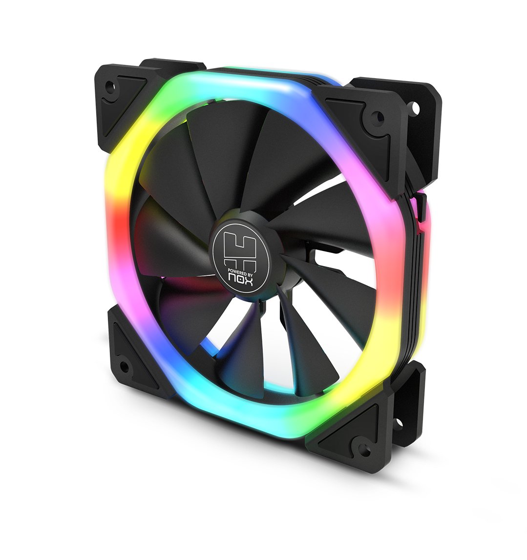 EAN 8436587970214 - NOX Hummer S-Fan Carcasa del ordenador Ventilador 12 cm Negro imagen 5