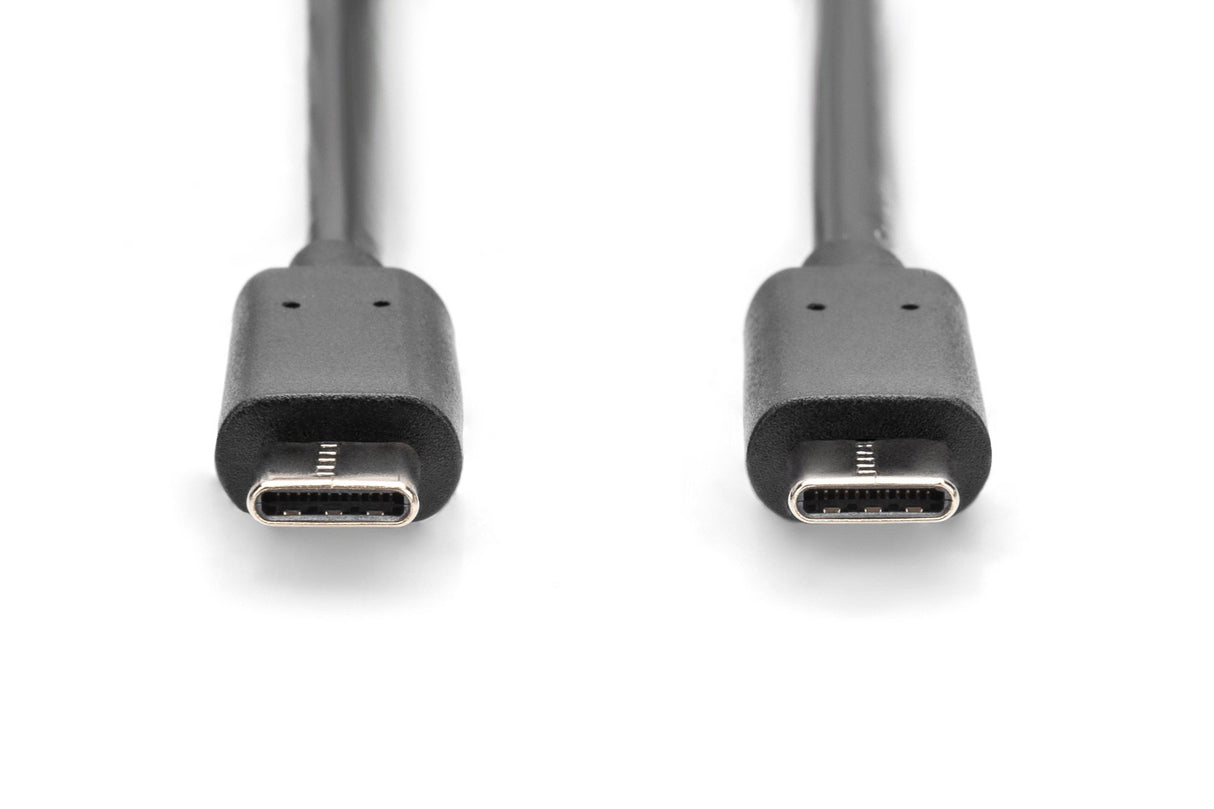 EAN 4016032455998 - Digitus AK-300138-030-S cable USB USB 2.0 3 m USB C Negro imagen 3