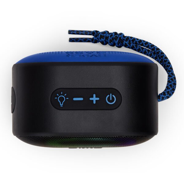 Altavoz Bluetooth Aiwa Bst-330 Blue Bt 5.0 Tws Micro Integrado 10w Rms Hyperbass Ipx6 Iluminacion Rgb Bateria 1500mah