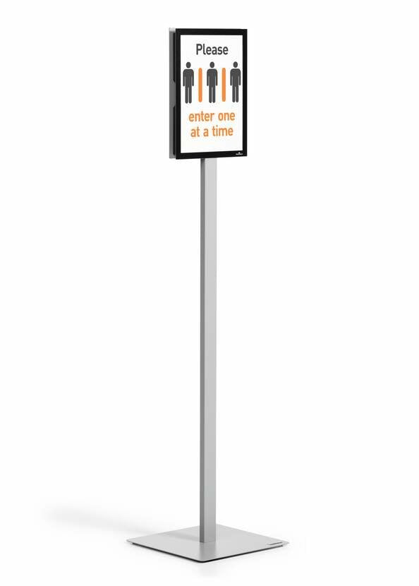 EAN 4005546730325 - Durable INFO STAND BASIC A4 1 ST 501257 (501257) Stand de información Metal, Plástico Gris imagen 1