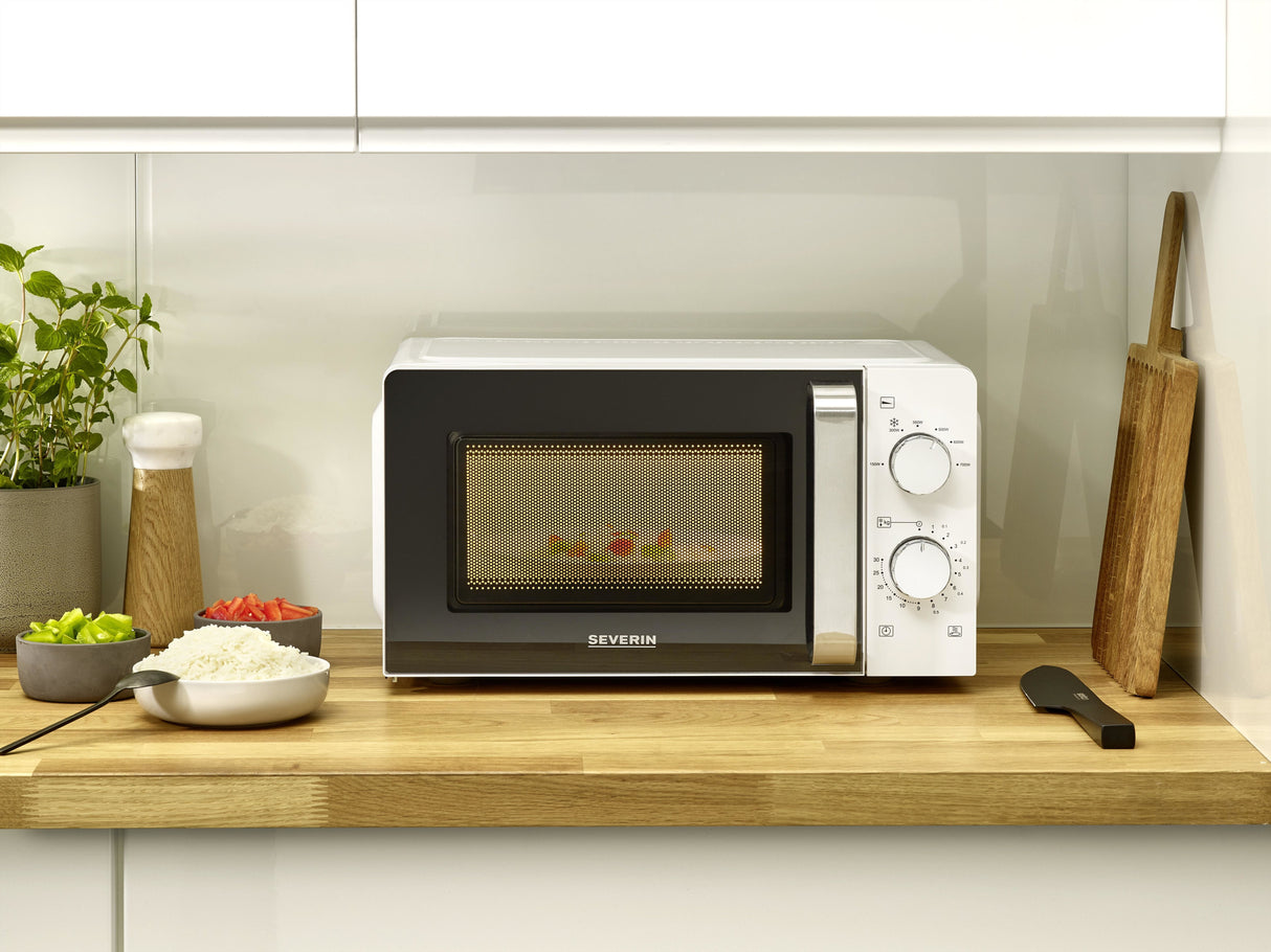 Microondas Severin Mw 7885 17 L 700 W Negro, Blanco