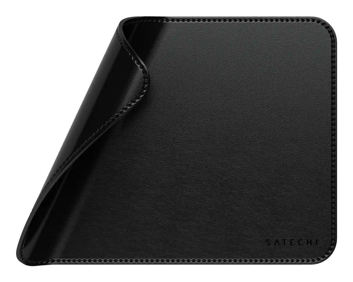 Satechi Vegan-Leather Premium Mouse Pad Black