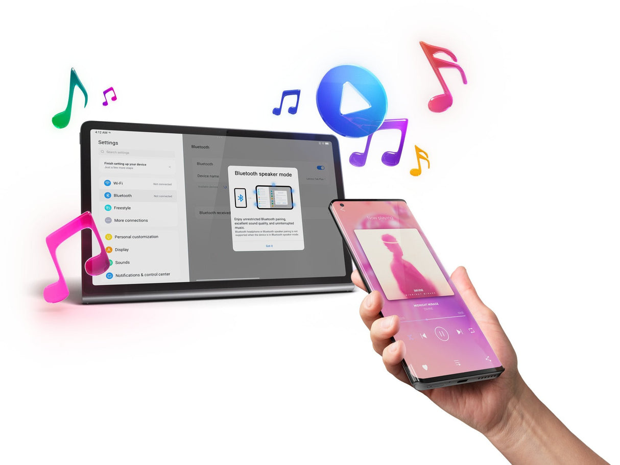 EAN 0197530284359 - Lenovo Tab Plus Mediatek 128 GB 29,2 cm (11.5") 8 GB Wi-Fi 5 (802.11ac) Android 14 Gris imagen 24