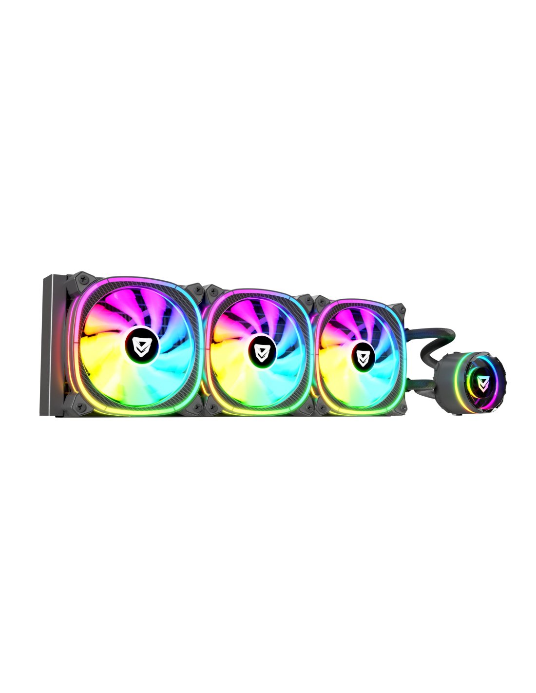 EAN 8435443721830 - Nfortec NF-WC-ATRIAX-360-B sistema de refrigeración para ordenador Procesador Sistema de refrigeración lí imagen 1