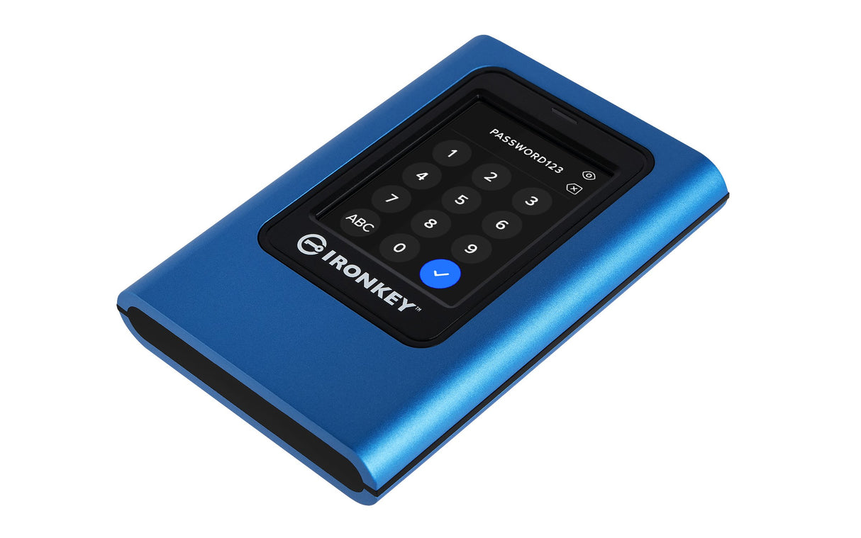EAN 740617341416 - Kingston Technology IronKey Vault Privacy 80 3,84 TB USB Tipo C 3.2 Gen 1 (3.1 Gen 1) Azul imagen 3
