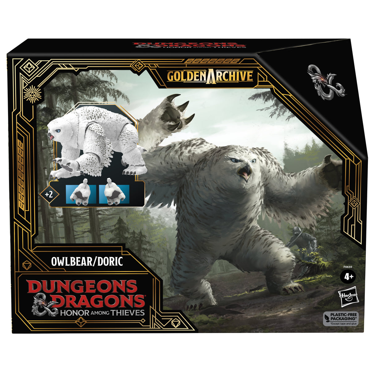 Figura Doric Owlbear Fig 15 Cm Dungeons & Dragons Honor Among Thieves Golden Archive F66305l0