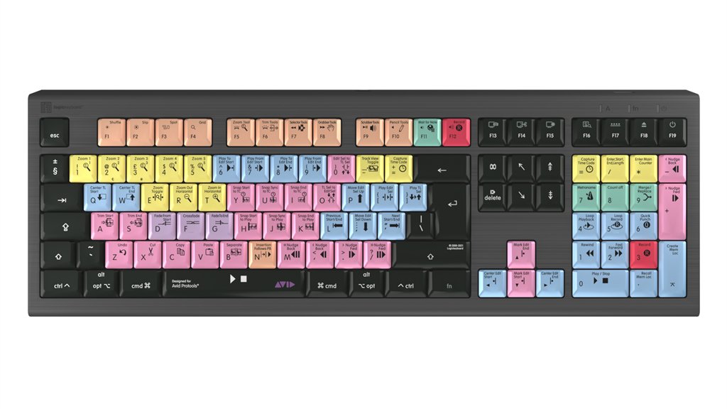 Logickeyboard Avid Pro Tools Astra 2 Uk (Mac)