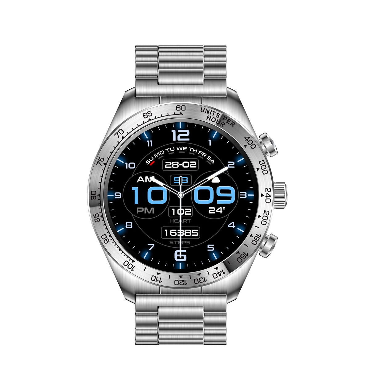 EAN 8427542139470 - Ksix BXSW32P Relojes inteligentes y deportivos 3,63 cm (1.43") Digital 466 x 466 Pixeles Pantalla táctil imagen 4