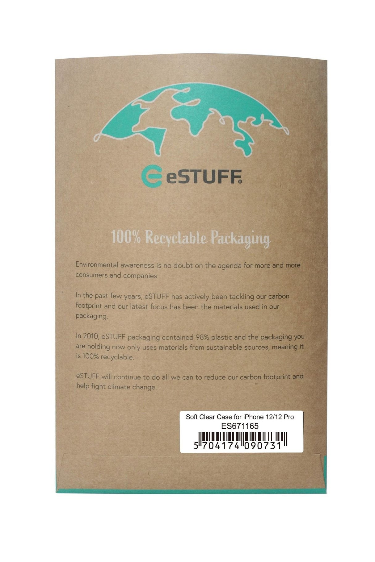EAN 5704174090731 - eSTUFF ES671165 funda para teléfono móvil Transparente imagen 5