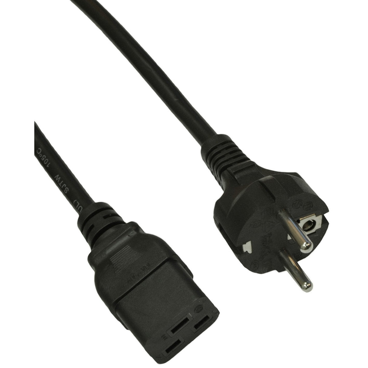 EAN 5901720130488 - Akyga Server power cable AK-UP-01 IEC C19 CEE 7/7 250V/50Hz 1.8m Negro 1,8 m CEE7/7 C19 acoplador imagen 1