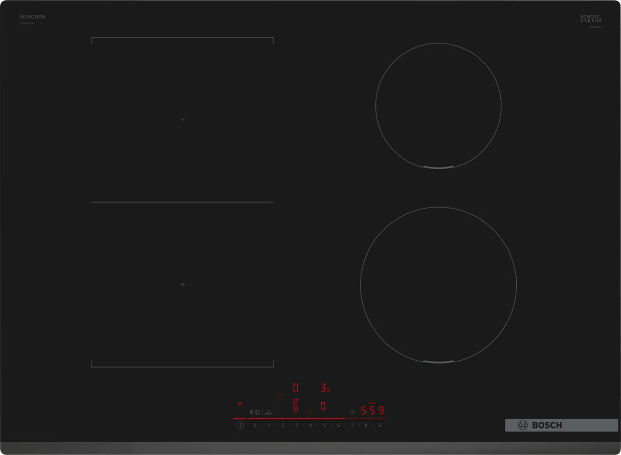EAN 4242005394333 - Bosch Serie 6 PVS731HB1E hobs Negro Integrado 70 cm Con placa de inducción 4 zona(s) imagen 1
