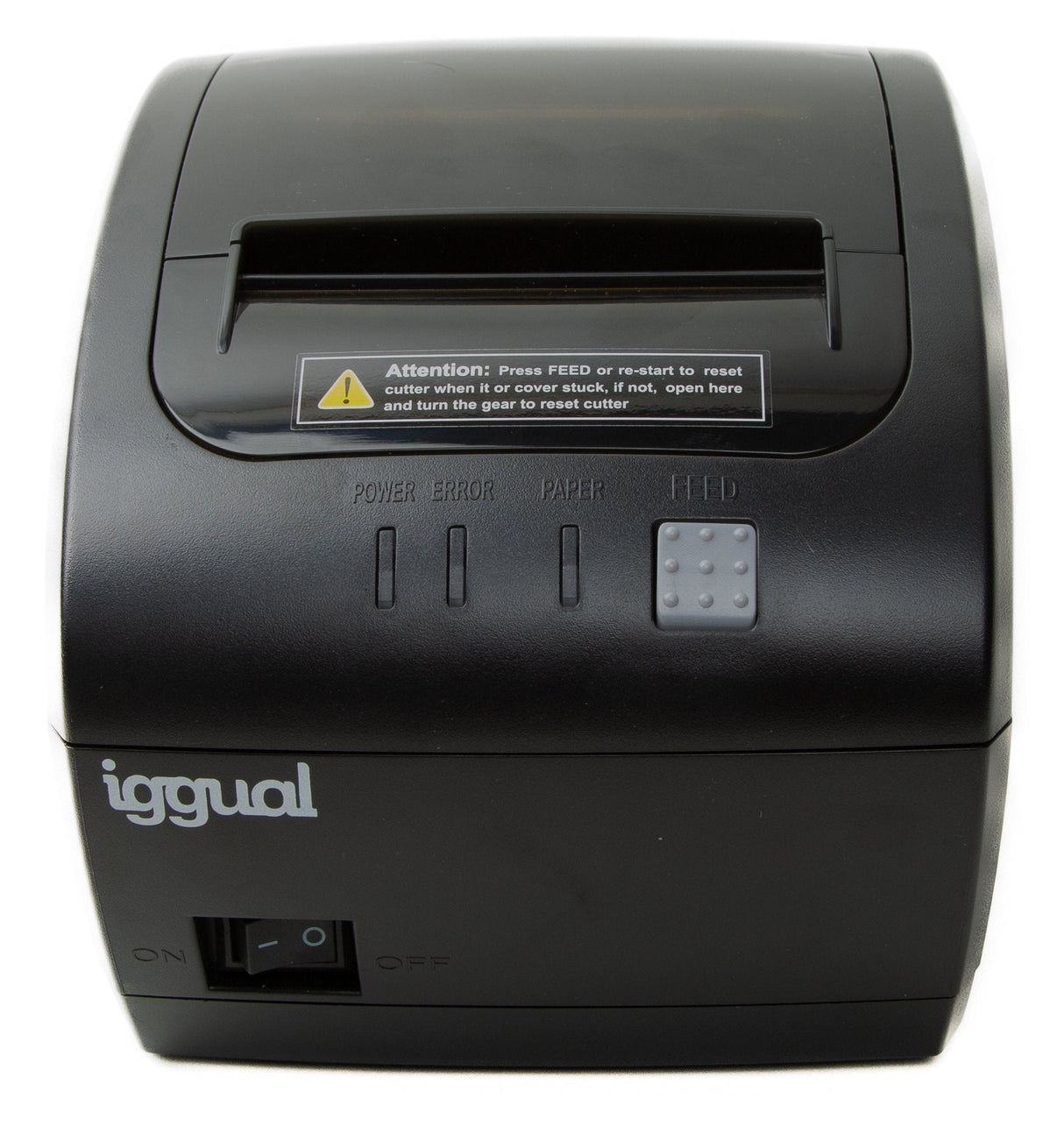 Iggual Impresora Térmica Tp7001 Usb+Rj45 Negro