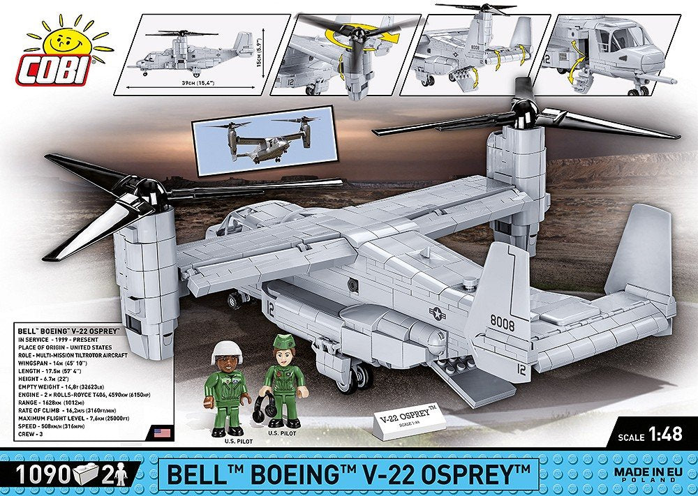 Cobi Bell-Boeing V-22 Osprey, Juguetes De Diseño Cobi-5836