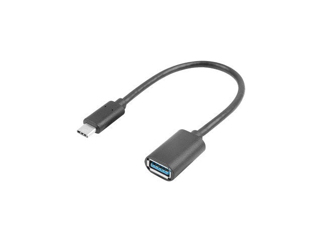 Lanberg Adaptador Usb Type-C 3.1 (M) -> Usb Type-A (F) 15cm Black