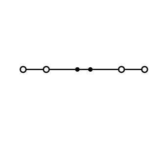 Wago 2202-1401 4-Leiter-Durchgangsklemme ,Mit Drcker,2,5mm,Grau