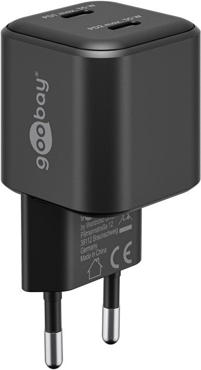 EAN 4040849753336 - Goobay 75333 cargador de dispositivo móvil Universal Negro Corriente alterna Carga rápida Interior imagen 3