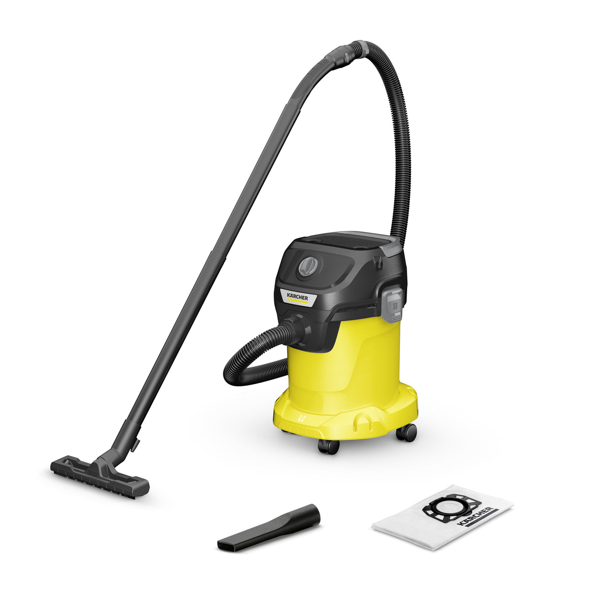 EAN 4054278906904 - Kärcher KWD 3 V-17/4/20/F 17 L Aspiradora de tambor Seca y húmeda 1000 W Bolsa para el polvo imagen 1