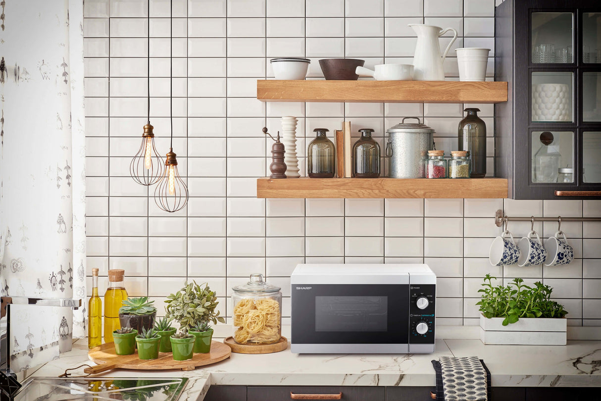 EAN 4974019966489 - Sharp Home Appliances YC-MS01E-S microondas Solo microondas Encimera 20 L 800 W imagen 6