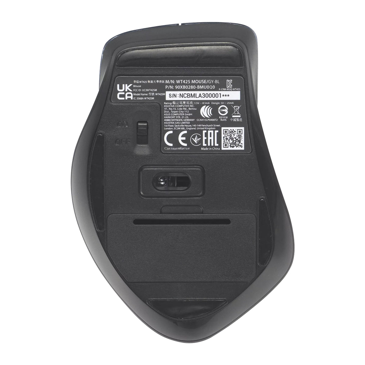 EAN 4711387970195 - ASUS WT425 ratón Oficina mano derecha RF inalámbrico Óptico 1600 DPI imagen 5
