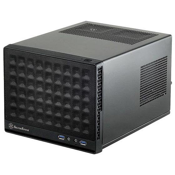 Caja Pc Silverstone Sg13 Mini Tower Negro
