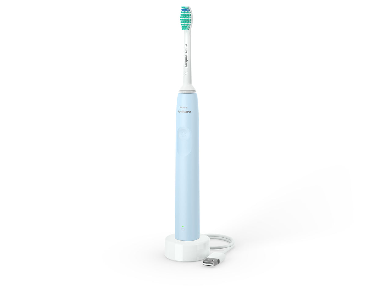 EAN 8710103985488 - Philips Sonicare 2100 series HX3651/12 cepillo eléctrico para dientes Adulto Cepillo dental sónico Azul, imagen 2
