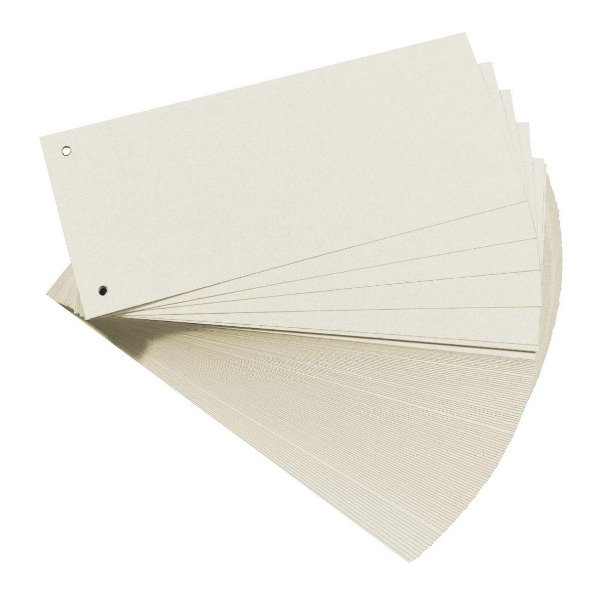 Herlitz 10843654 Divisor Cartón Blanco 100 Pieza(S)