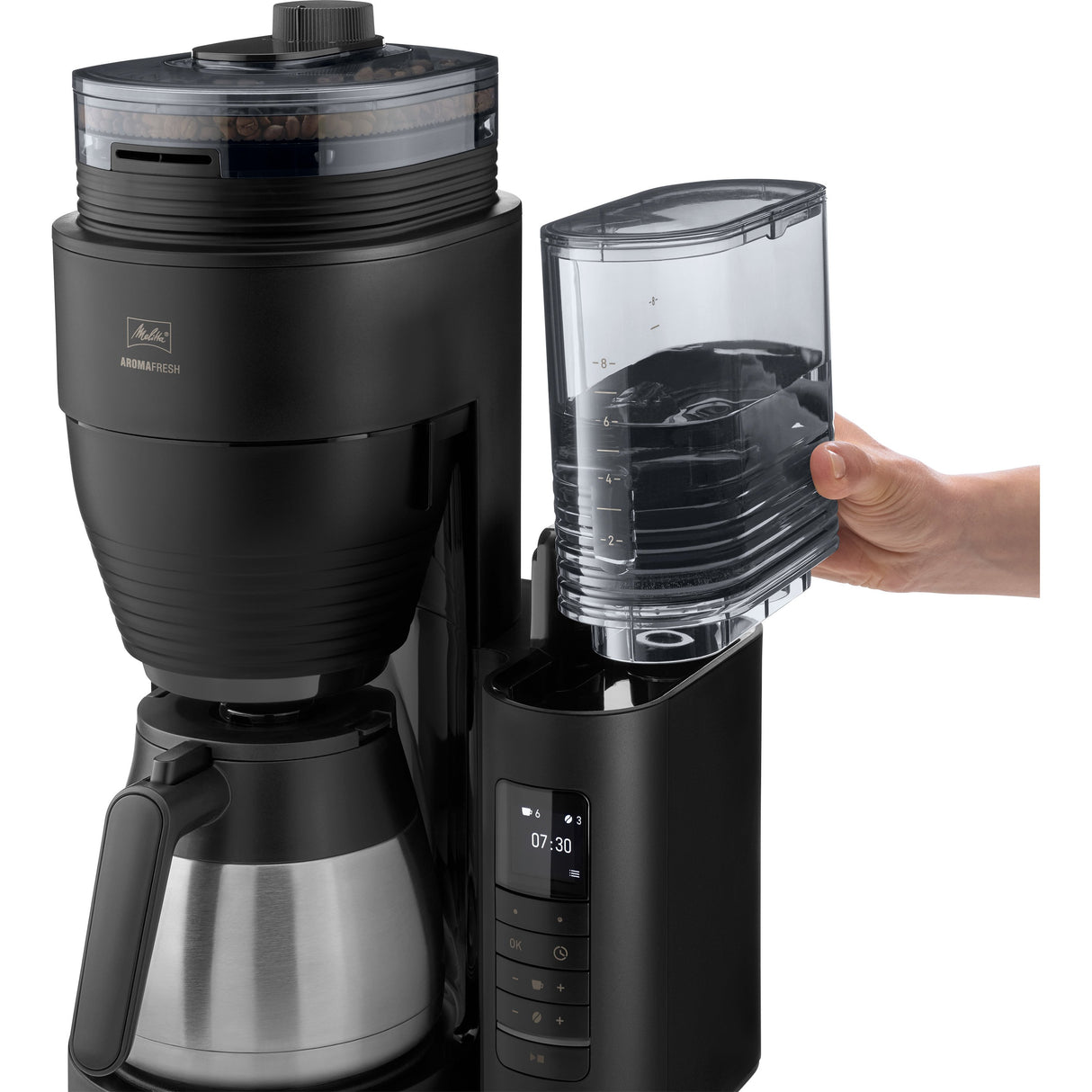 EAN 4006508225514 - Melitta Aromafresh PRO Semi-automática Cafetera de filtro 1,25 L imagen 7