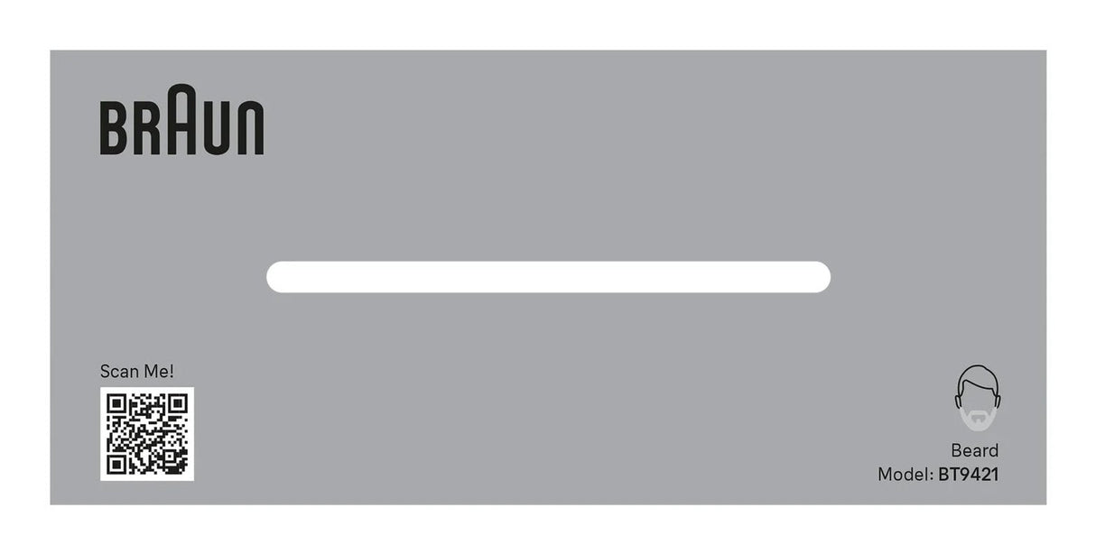 Cortapelo Braun 4210201448518 Para Barba Negro