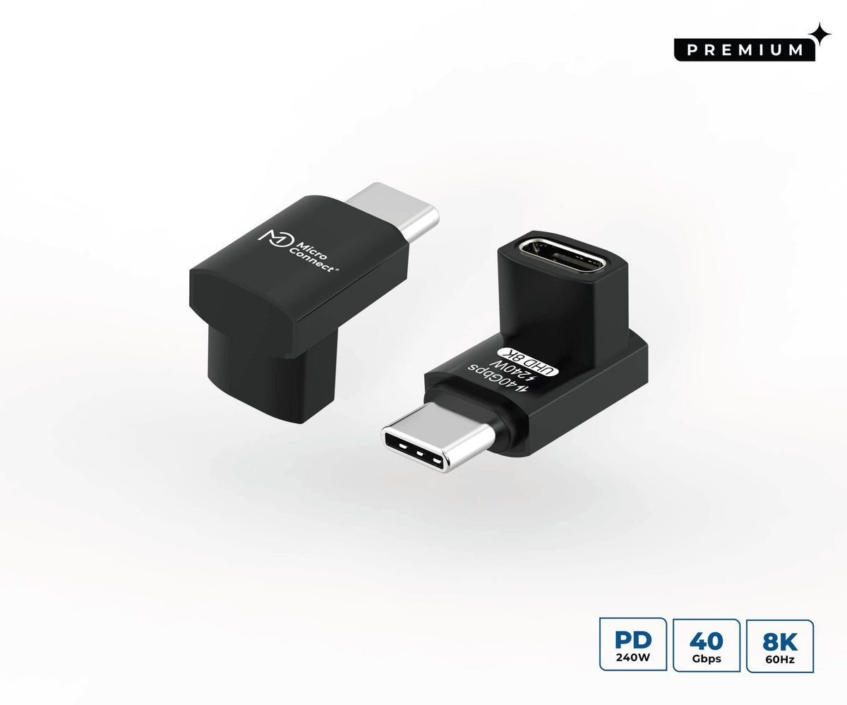 EAN 5715063642818 - Microconnect MC-USB4AF cable USB USB4 Gen 3x2 0 m USB C Aluminio imagen 1