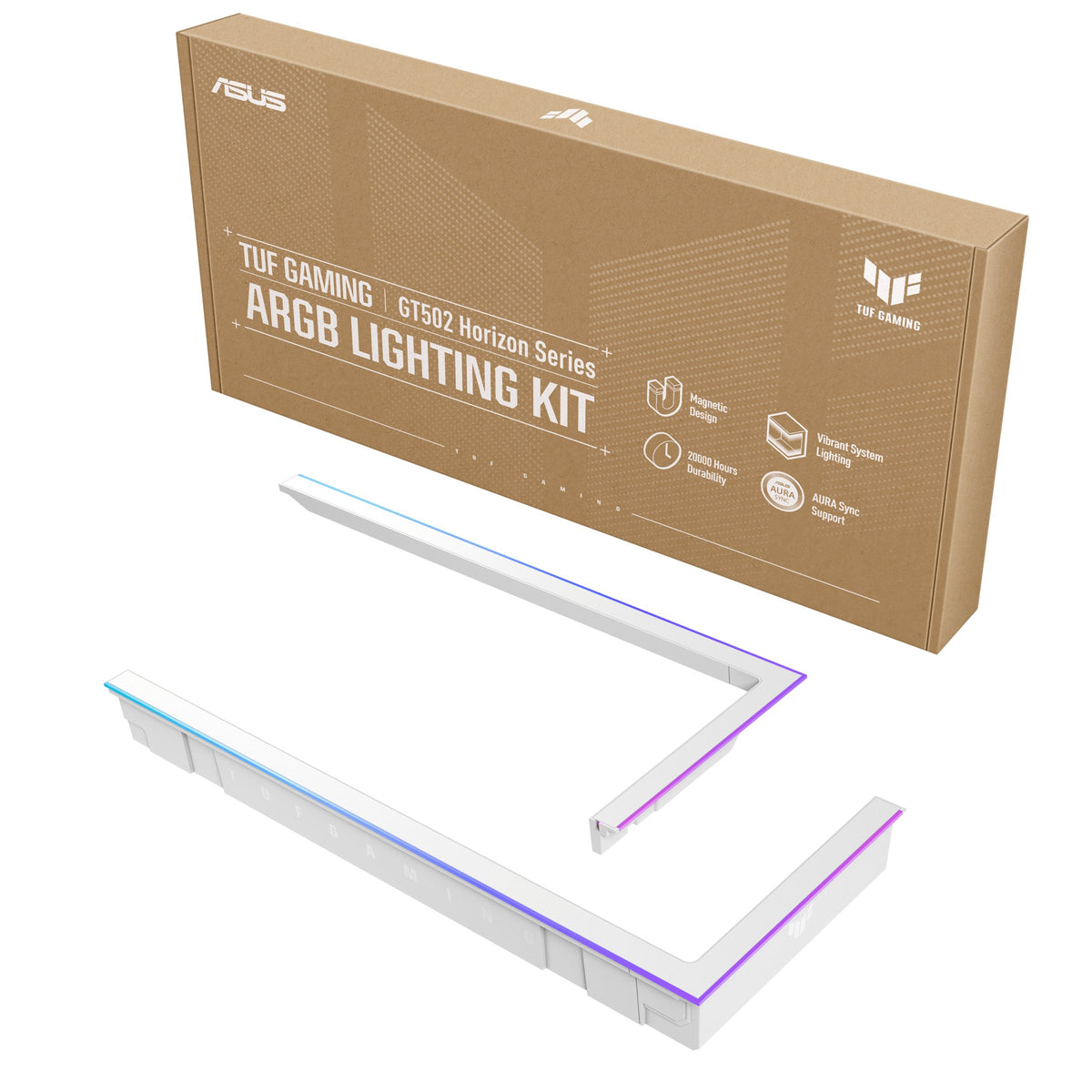 EAN 4711387655863 - ASUS TUF GAMING GT502 Horizon ARGB Lighting Kit White Kit de mejora de iluminación RGB imagen 9