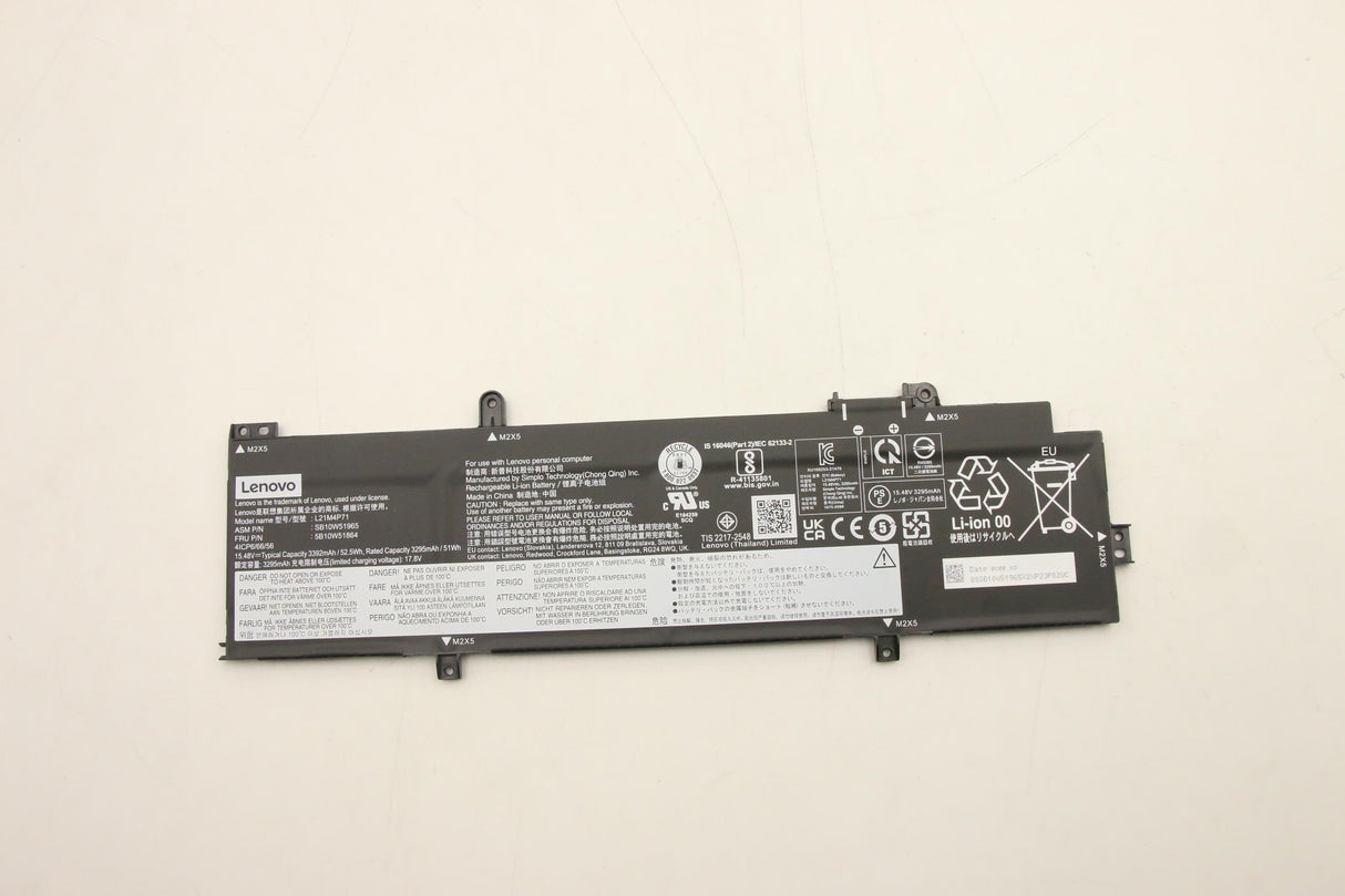EAN 5715063275733 - Lenovo 5B10W51864 refacción para laptop Batería imagen 1