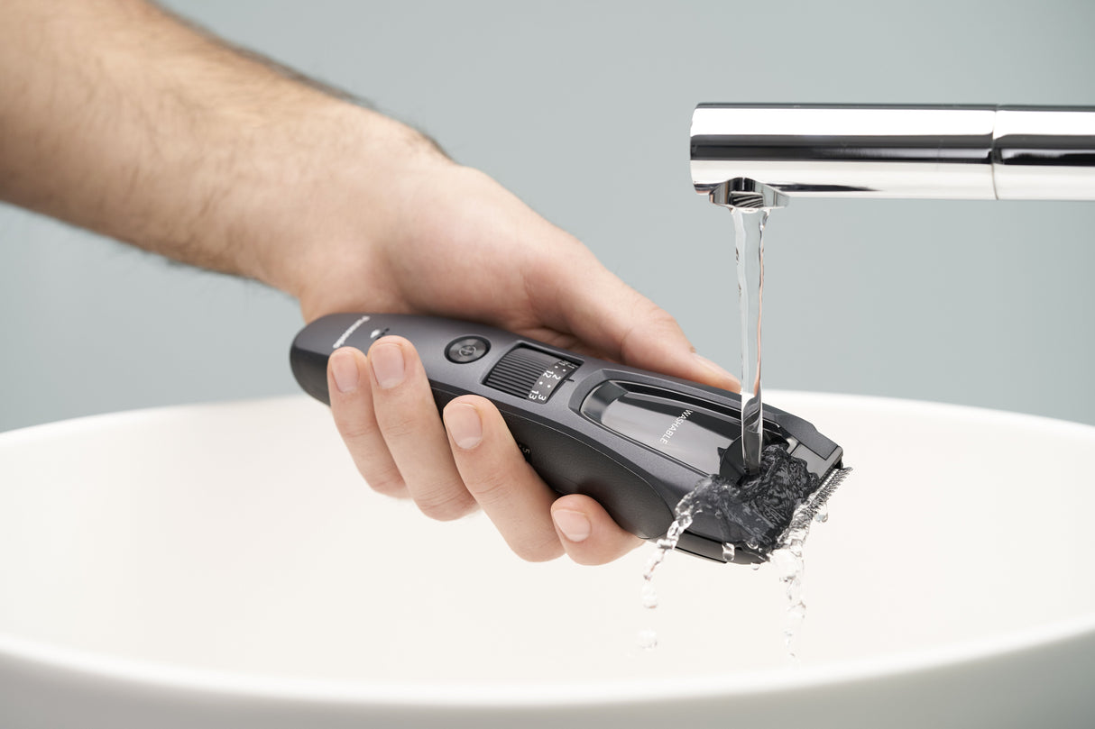 Cortapelo Panasonic Er-Gb62-H503, Inalámbrica, Autonomía De Funcionamiento 50 Min, Húmeda Y Seco, Nimh, Negra