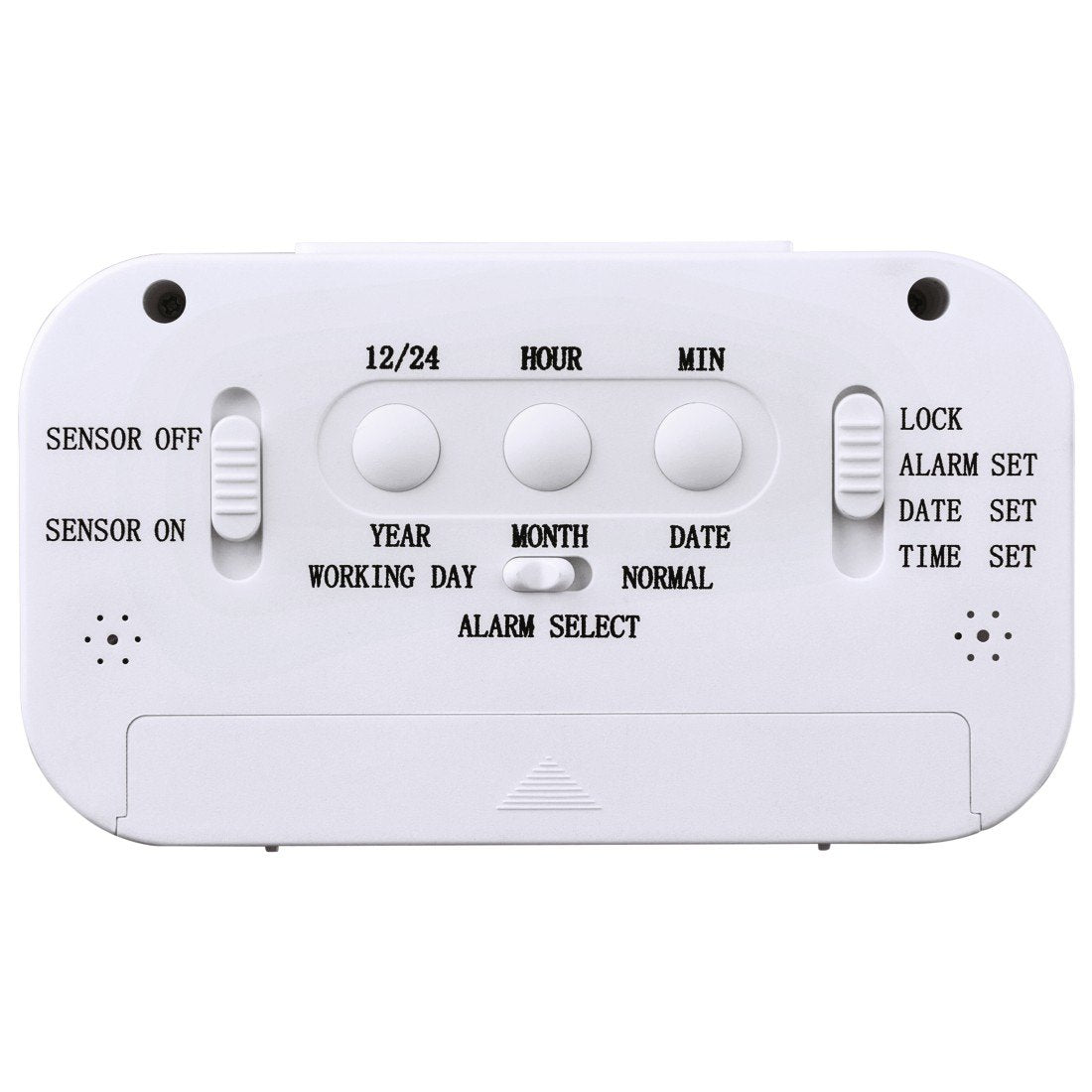 EAN 4047443409263 - Hama RC 660 Reloj despertador digital Blanco imagen 2