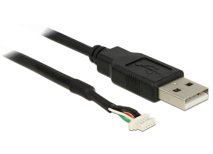 Delock Cable Usb -> Smt 5pin 1.50m V5 Negro